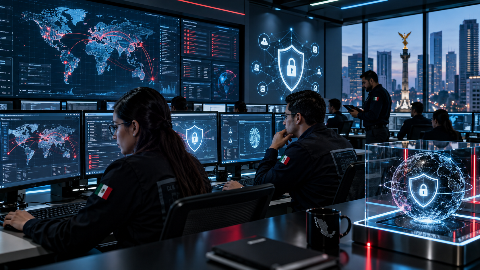Visual de Cybersecurity