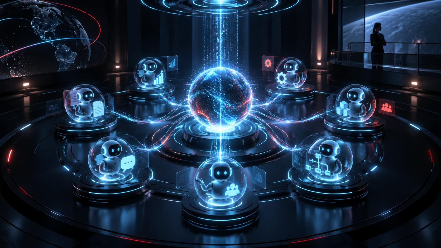 Visual de AI & Agents